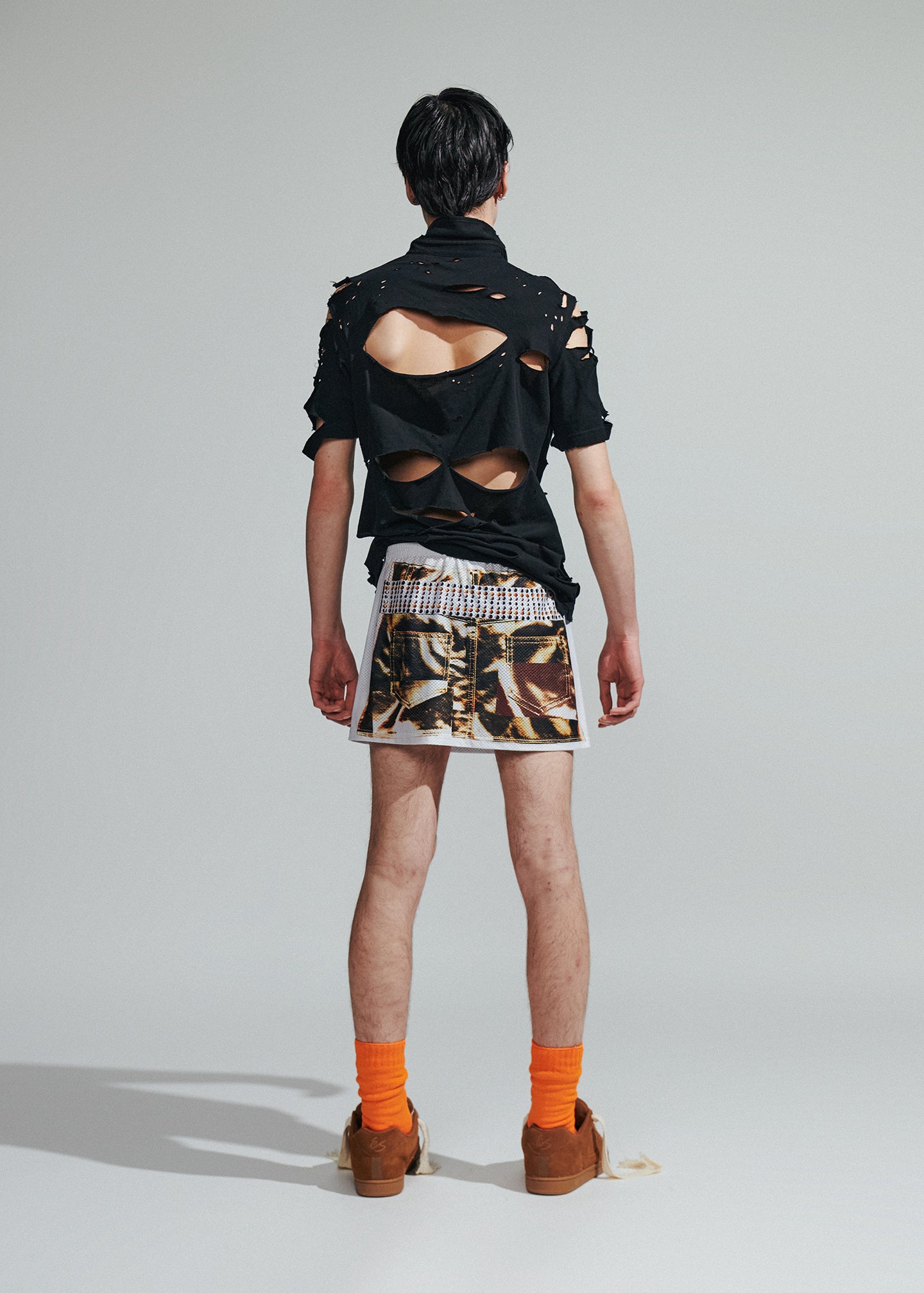 The Golden Skirt | White