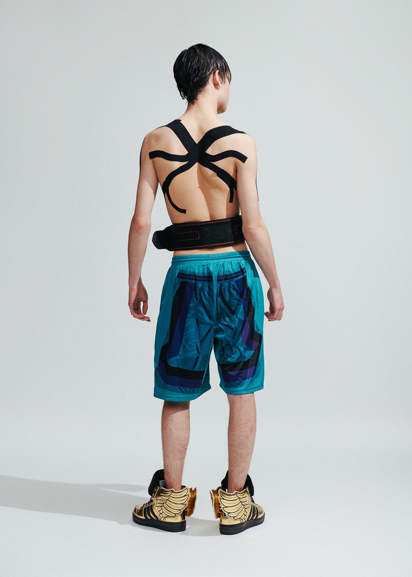 The Ribbon Shorts – Teal