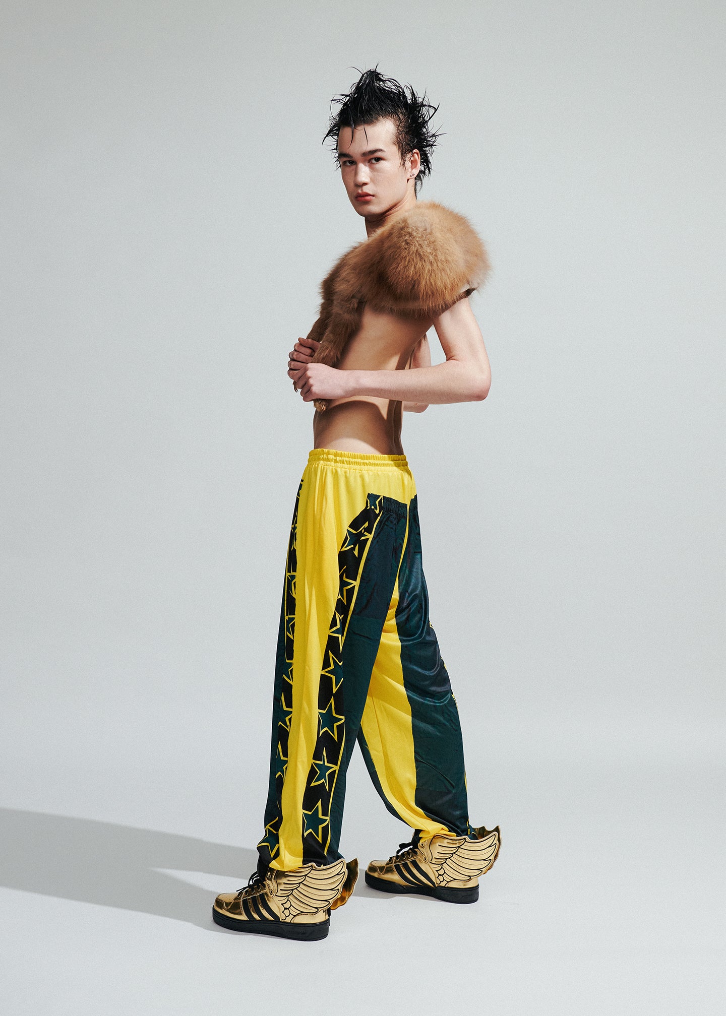 The Star Tracksuit Pants – Yellow
