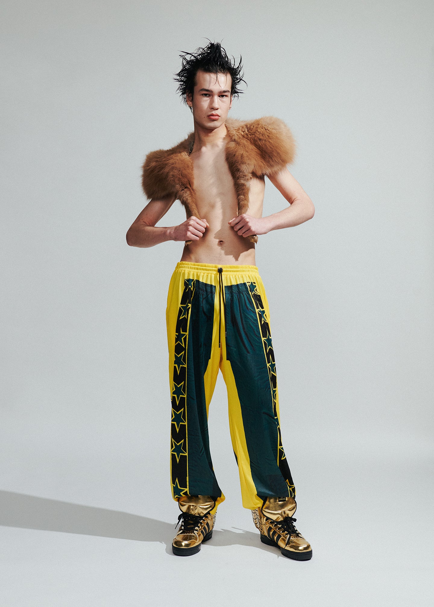 The Star Tracksuit Pants – Yellow
