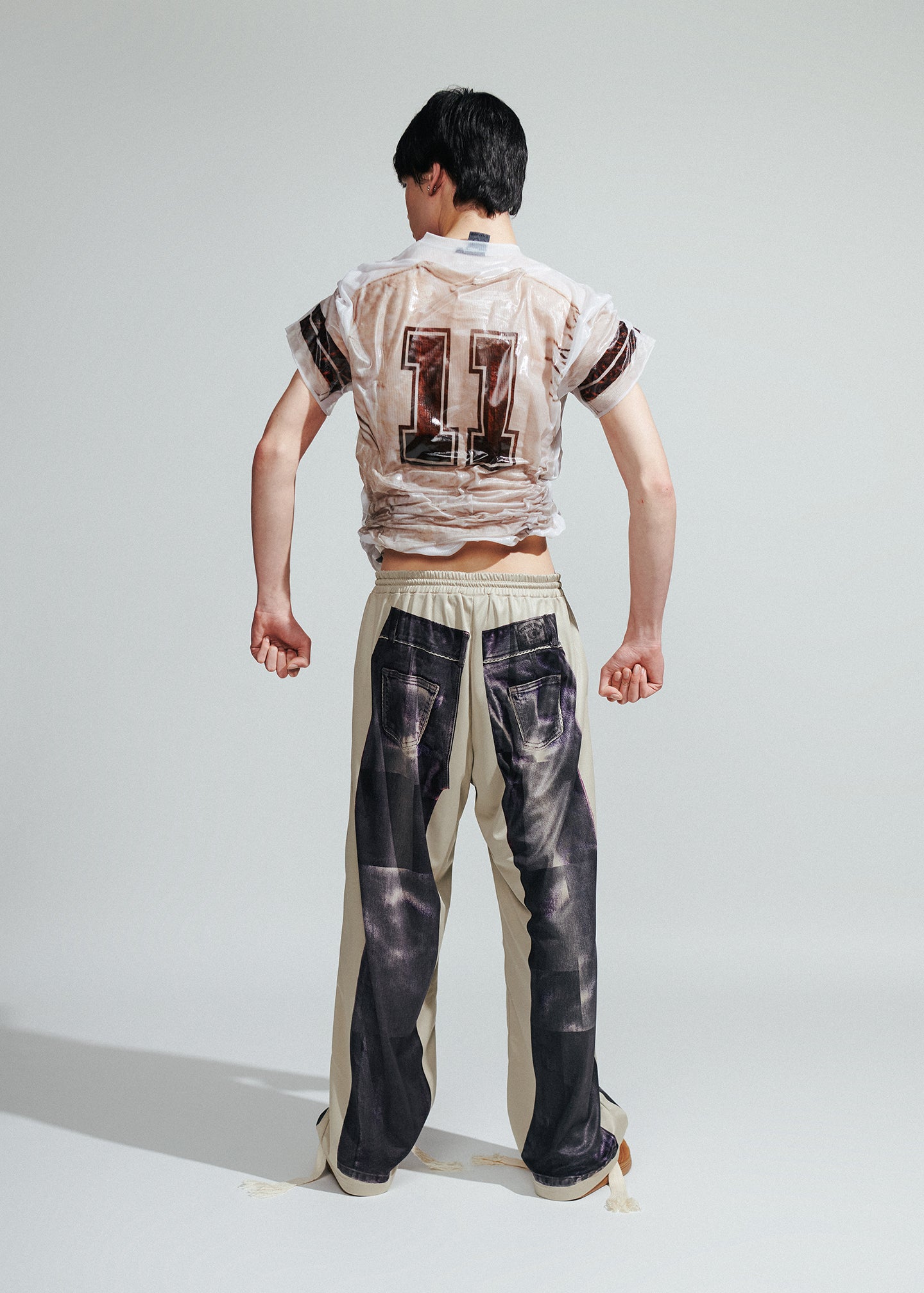 The Denim Tracksuit Pants | Sand