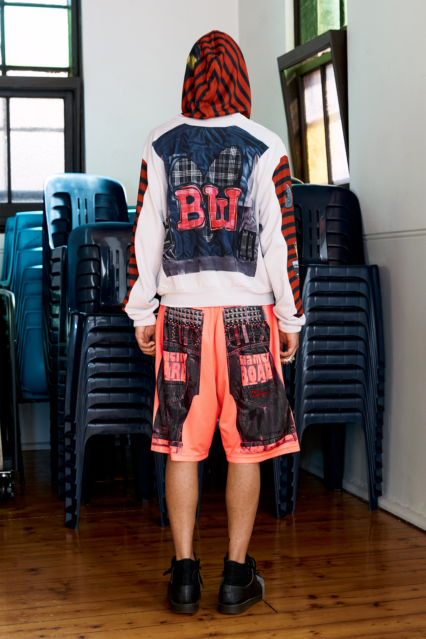 The Double Shorts – Coral