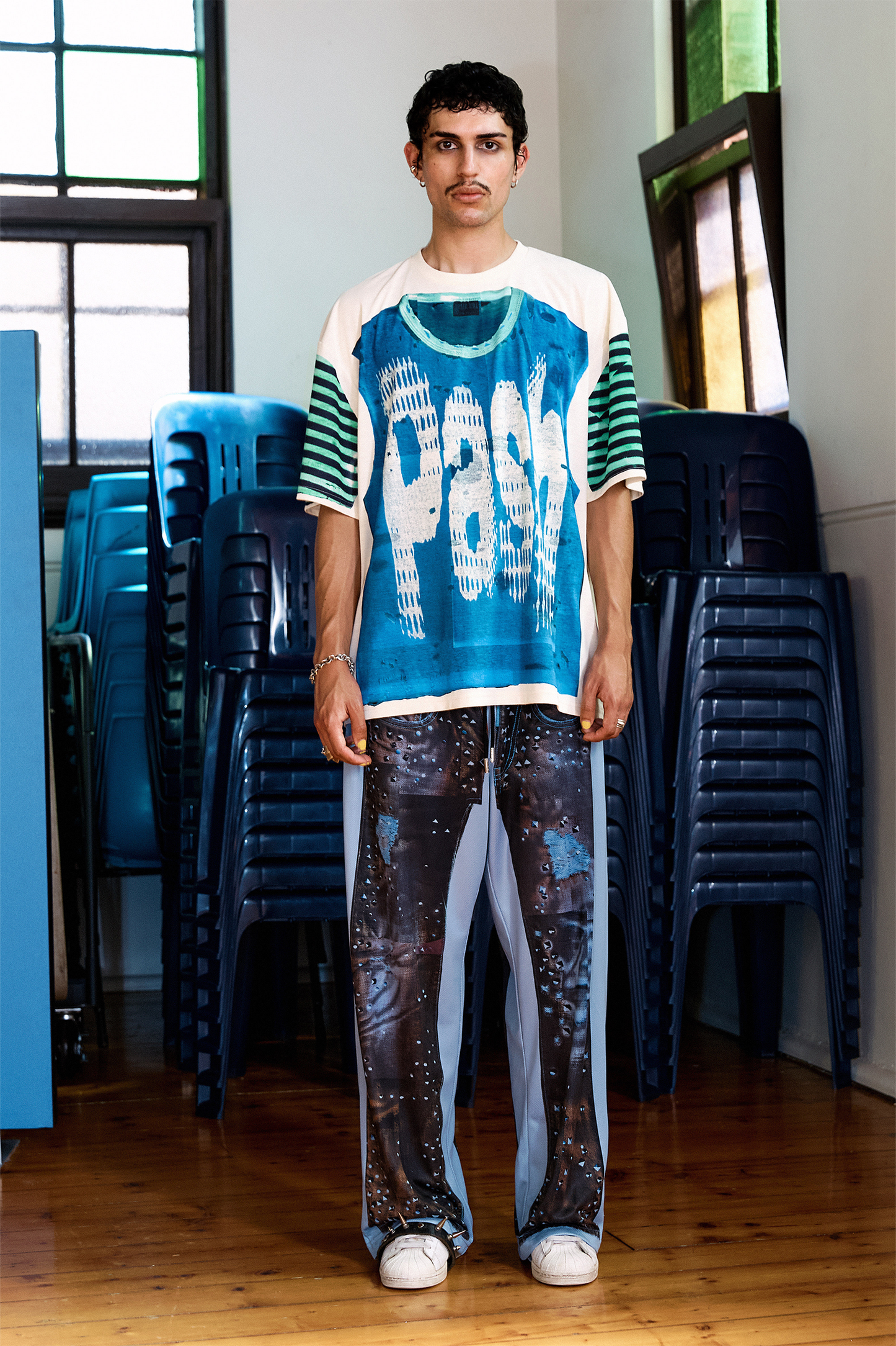 The Pash T-shirt – Blue