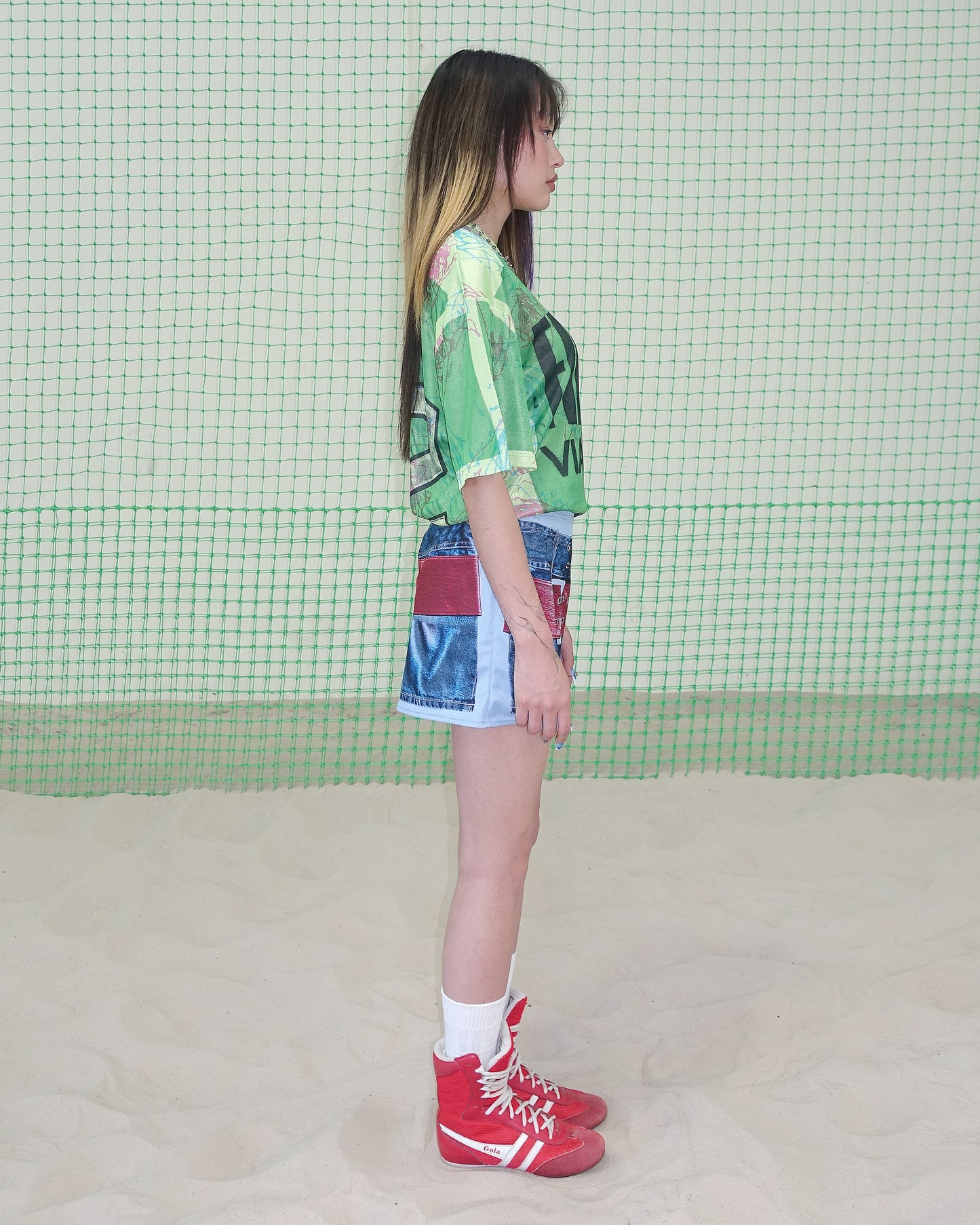The Belt Skirt | Azure