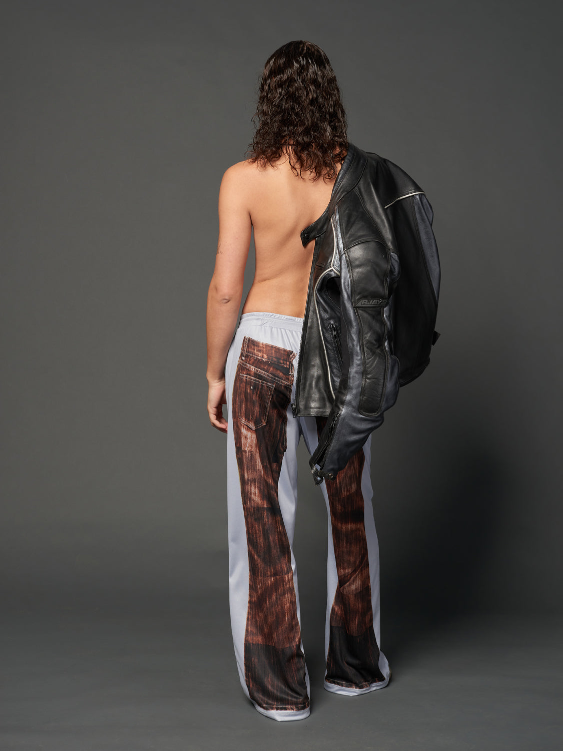 The Jean Tracksuit Pants | Silver