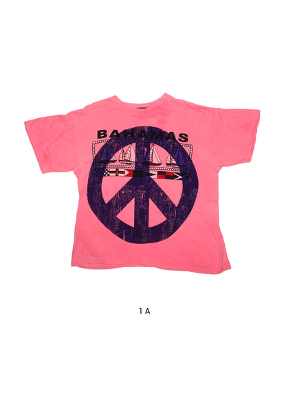 The Peace Tee | Bubblegum