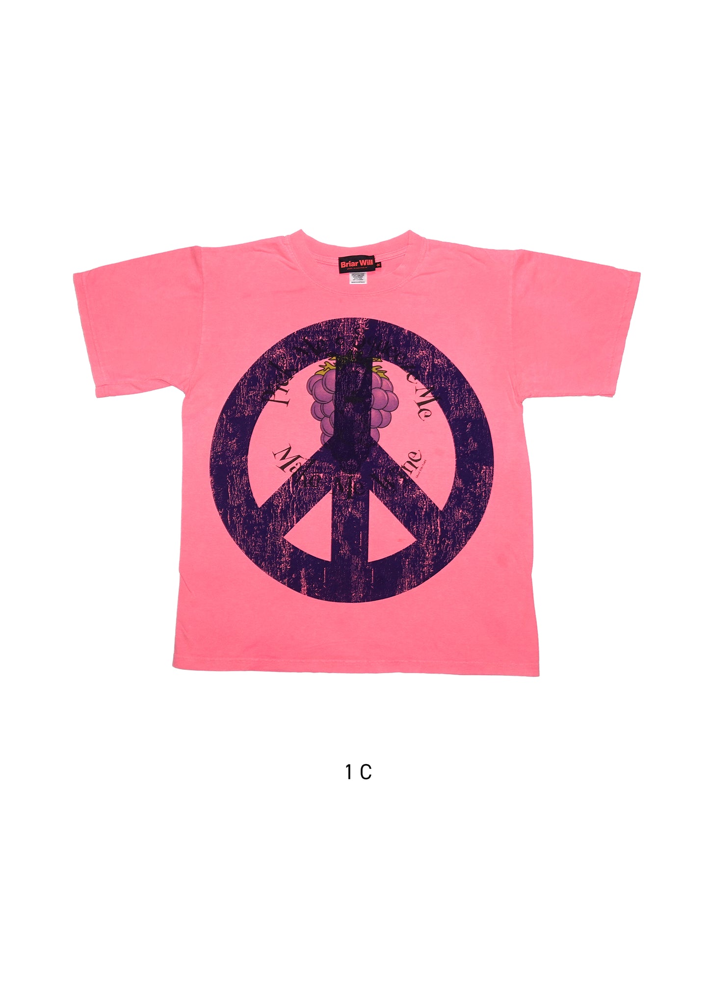 The Peace Tee | Bubblegum