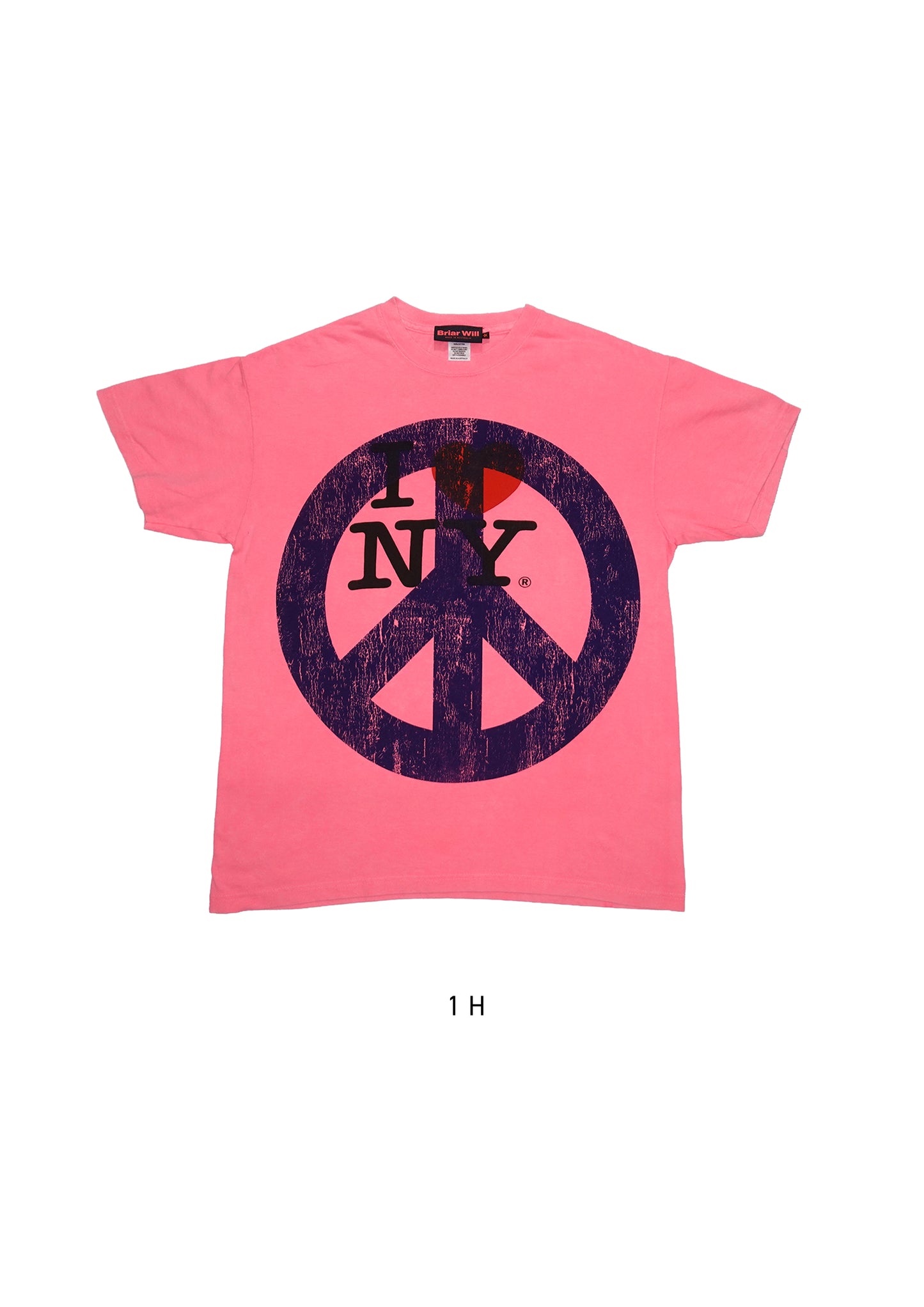 The Peace Tee | Bubblegum