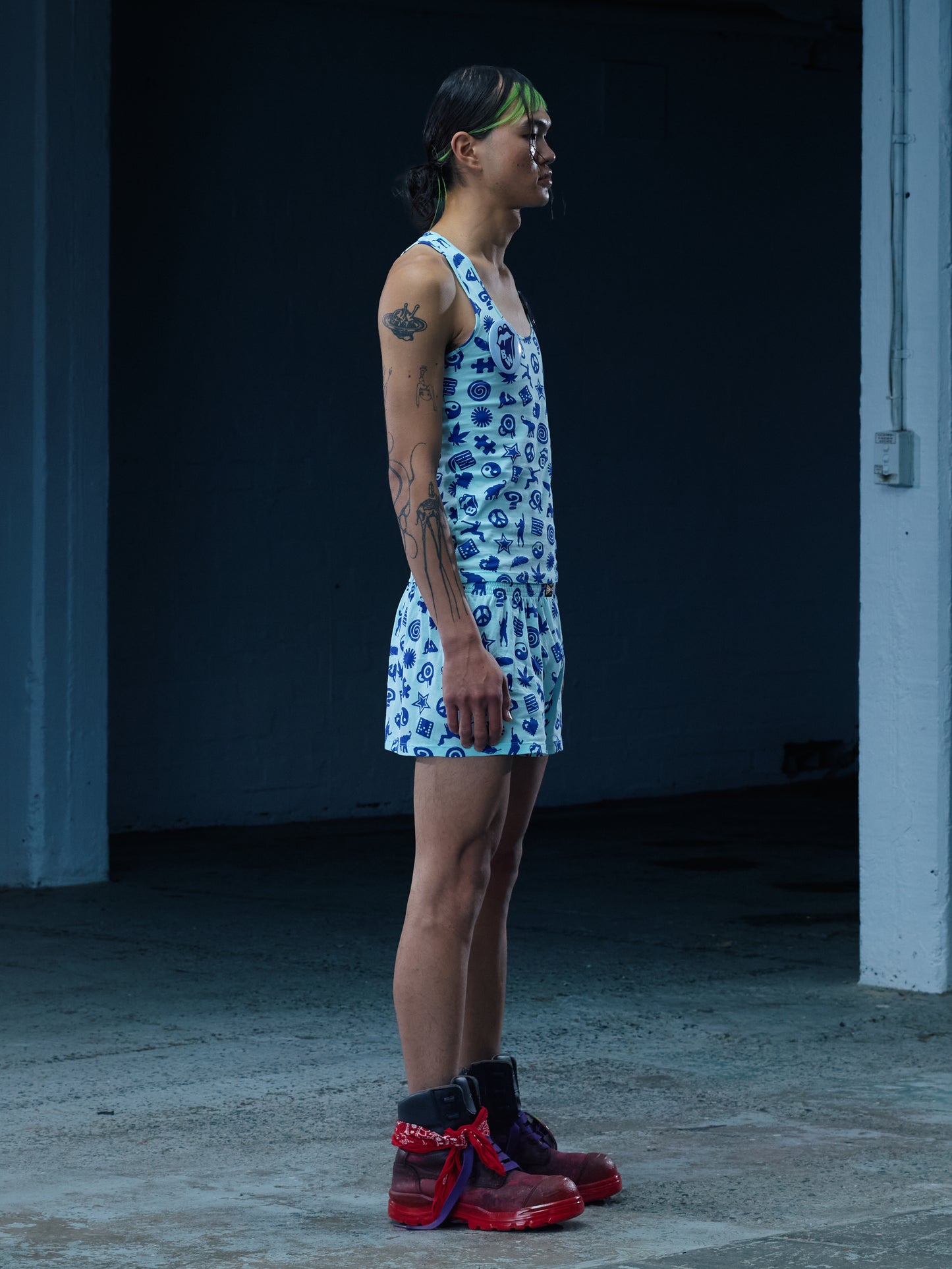 The Mania Boxer Shorts | Aqua