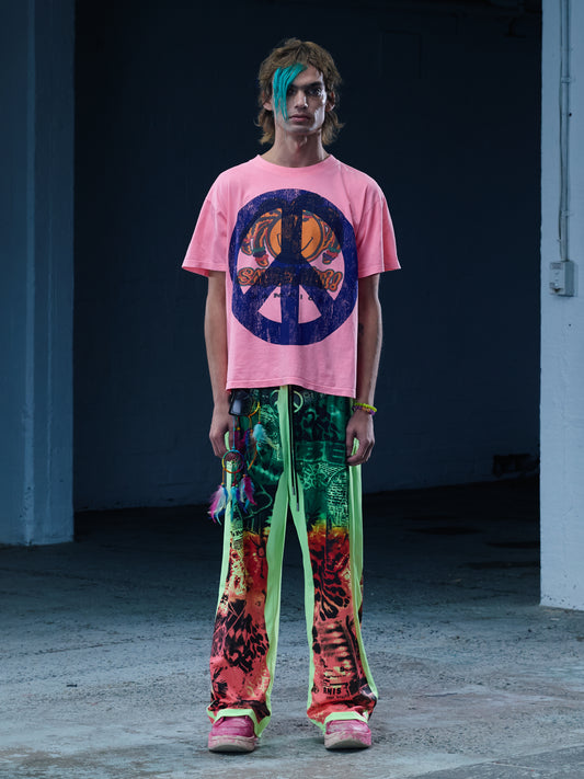 The Peace Tee | Bubblegum