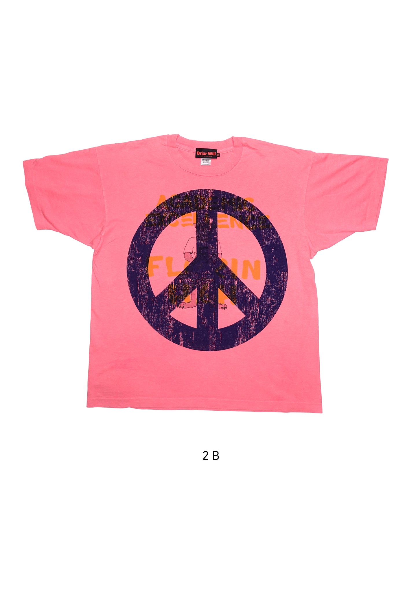 The Peace Tee | Bubblegum