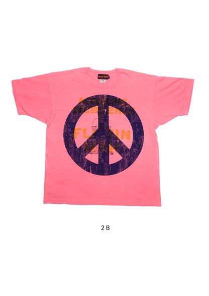 The Peace Tee | Bubblegum