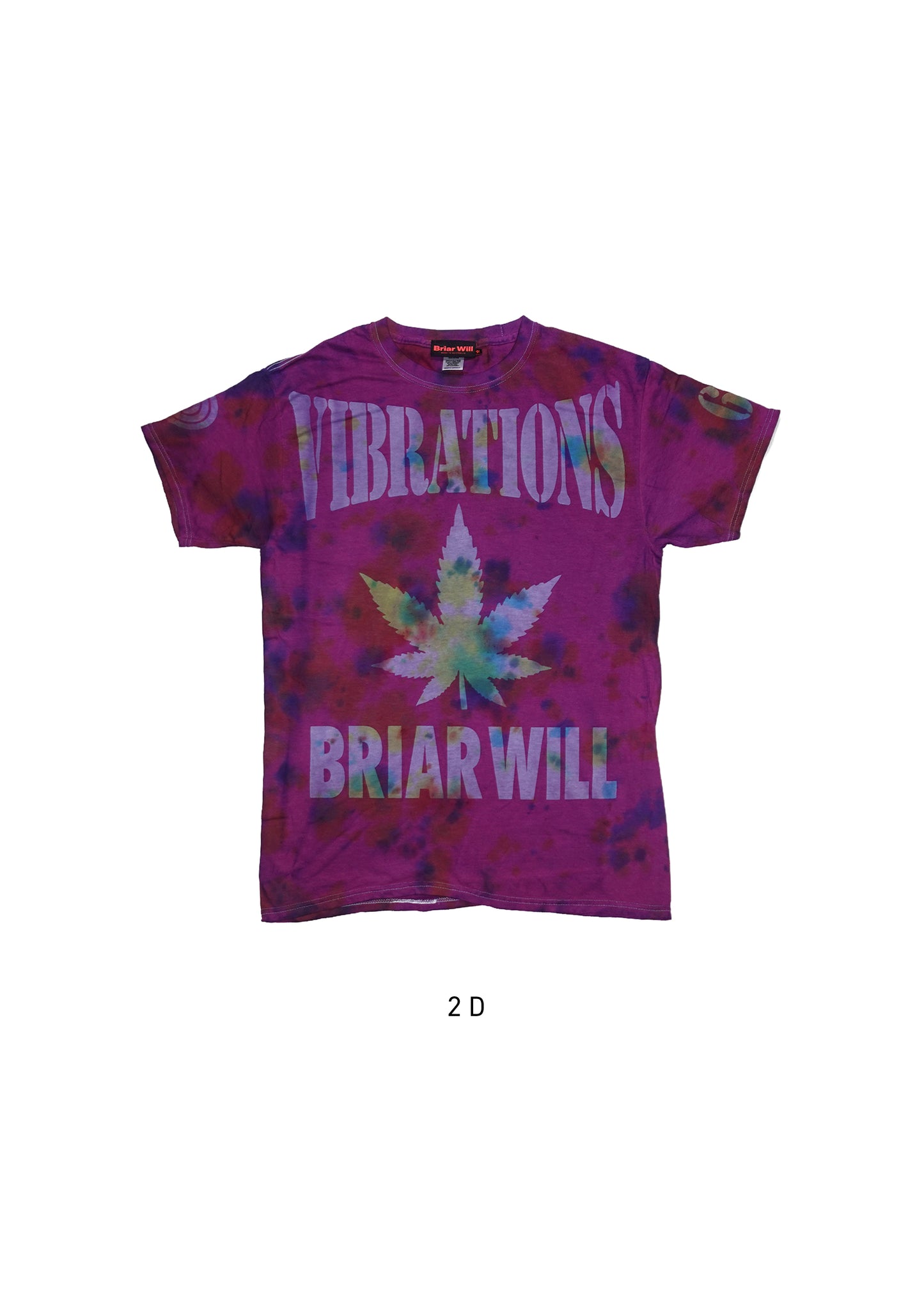 The Vibrations Tee | Magenta