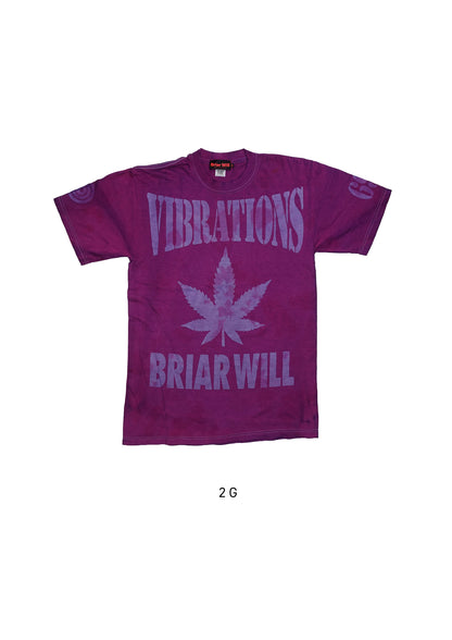 The Vibrations Tee | Magenta