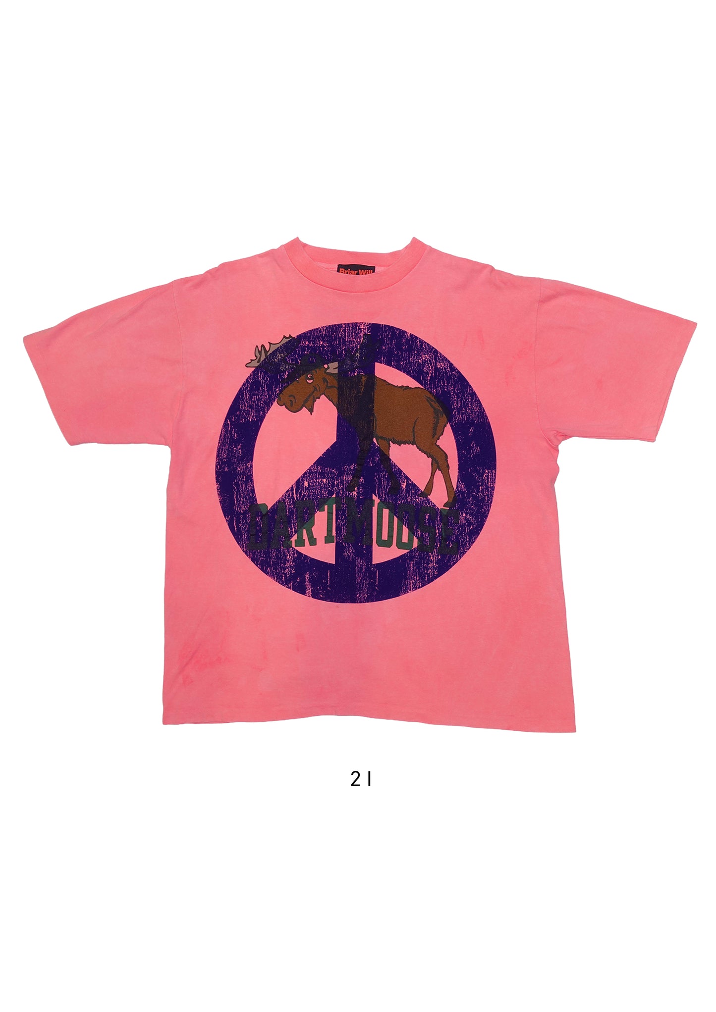 The Peace Tee | Bubblegum