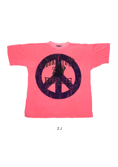 The Peace Tee | Bubblegum