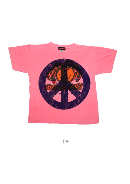 The Peace Tee | Bubblegum