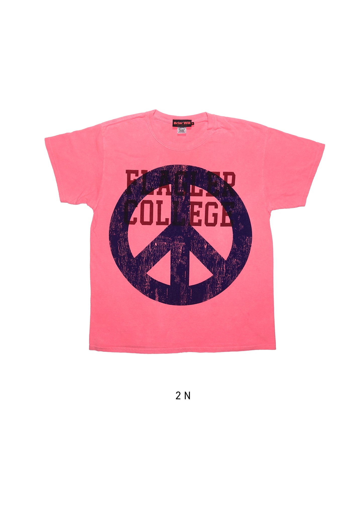The Peace Tee | Bubblegum