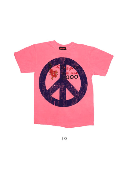 The Peace Tee | Bubblegum