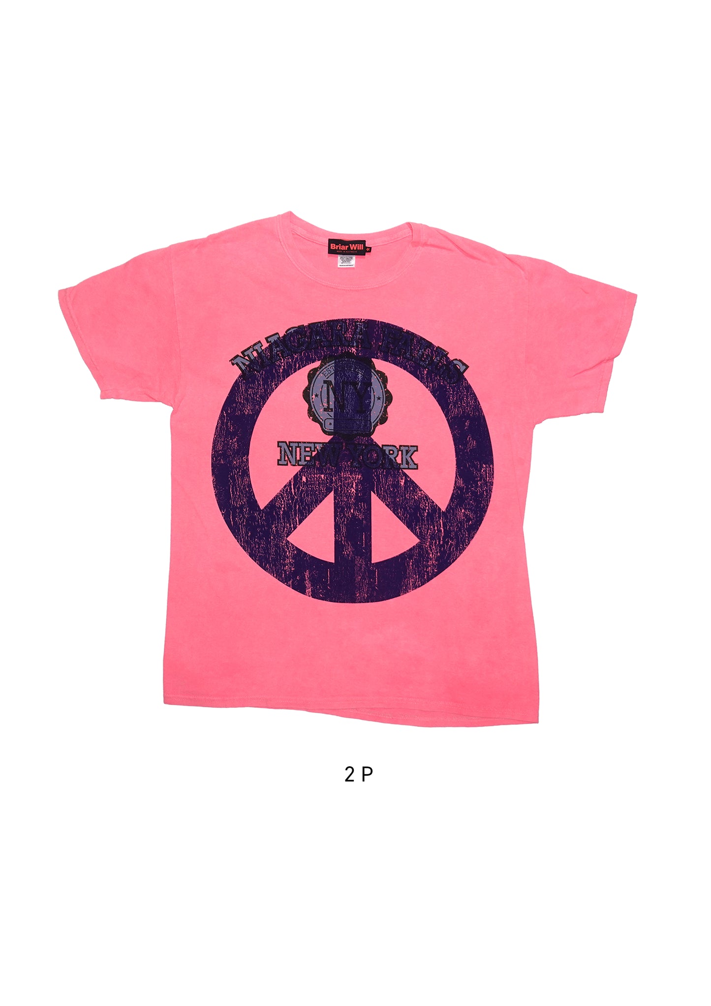 The Peace Tee | Bubblegum