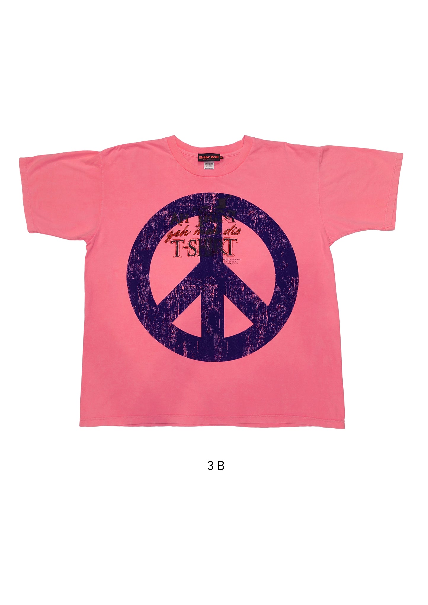 The Peace Tee | Bubblegum