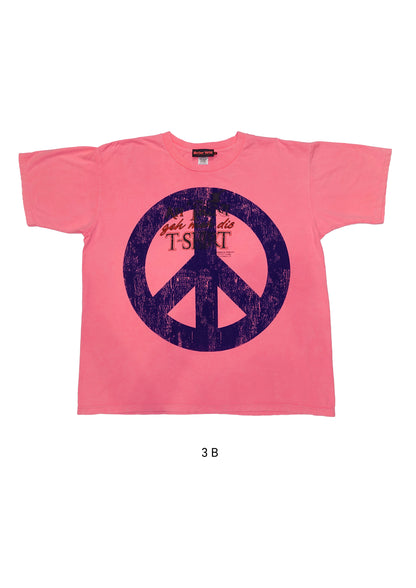 The Peace Tee | Bubblegum