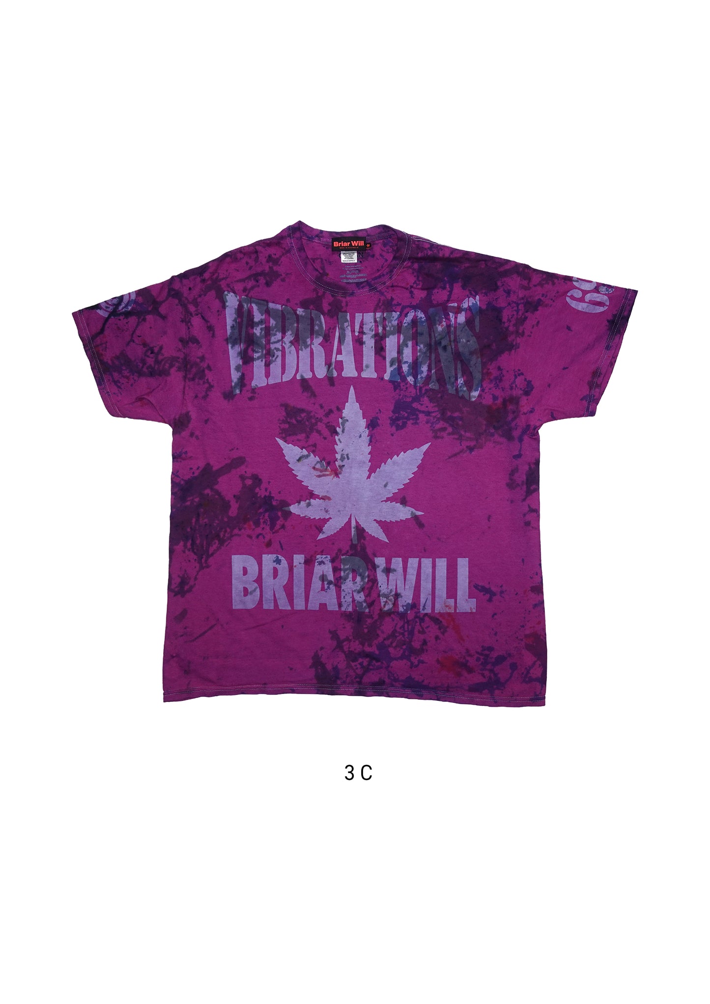 The Vibrations Tee | Magenta