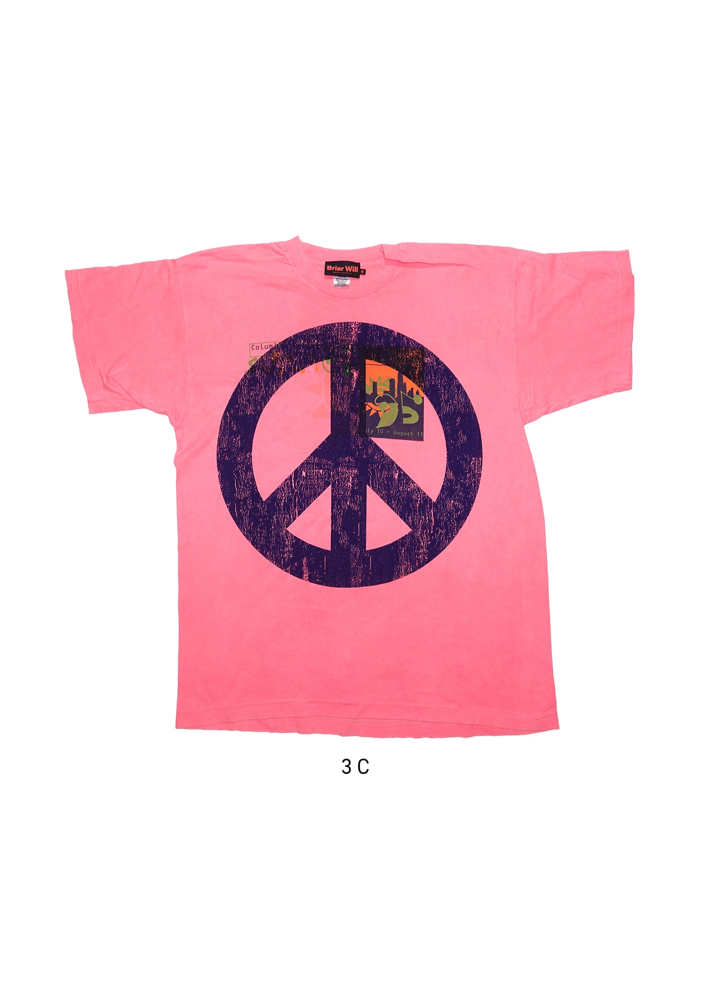 The Peace Tee | Bubblegum