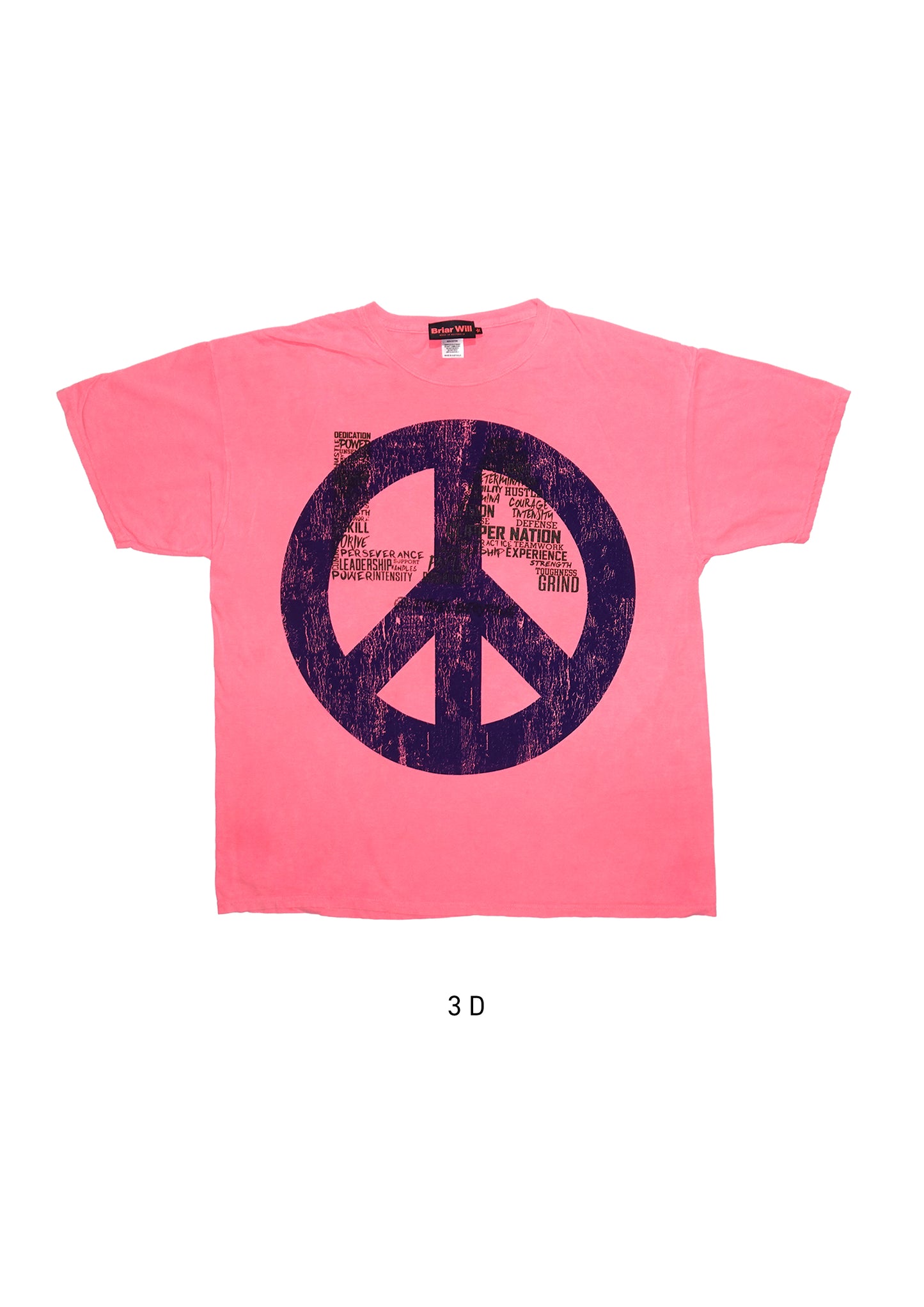The Peace Tee | Bubblegum