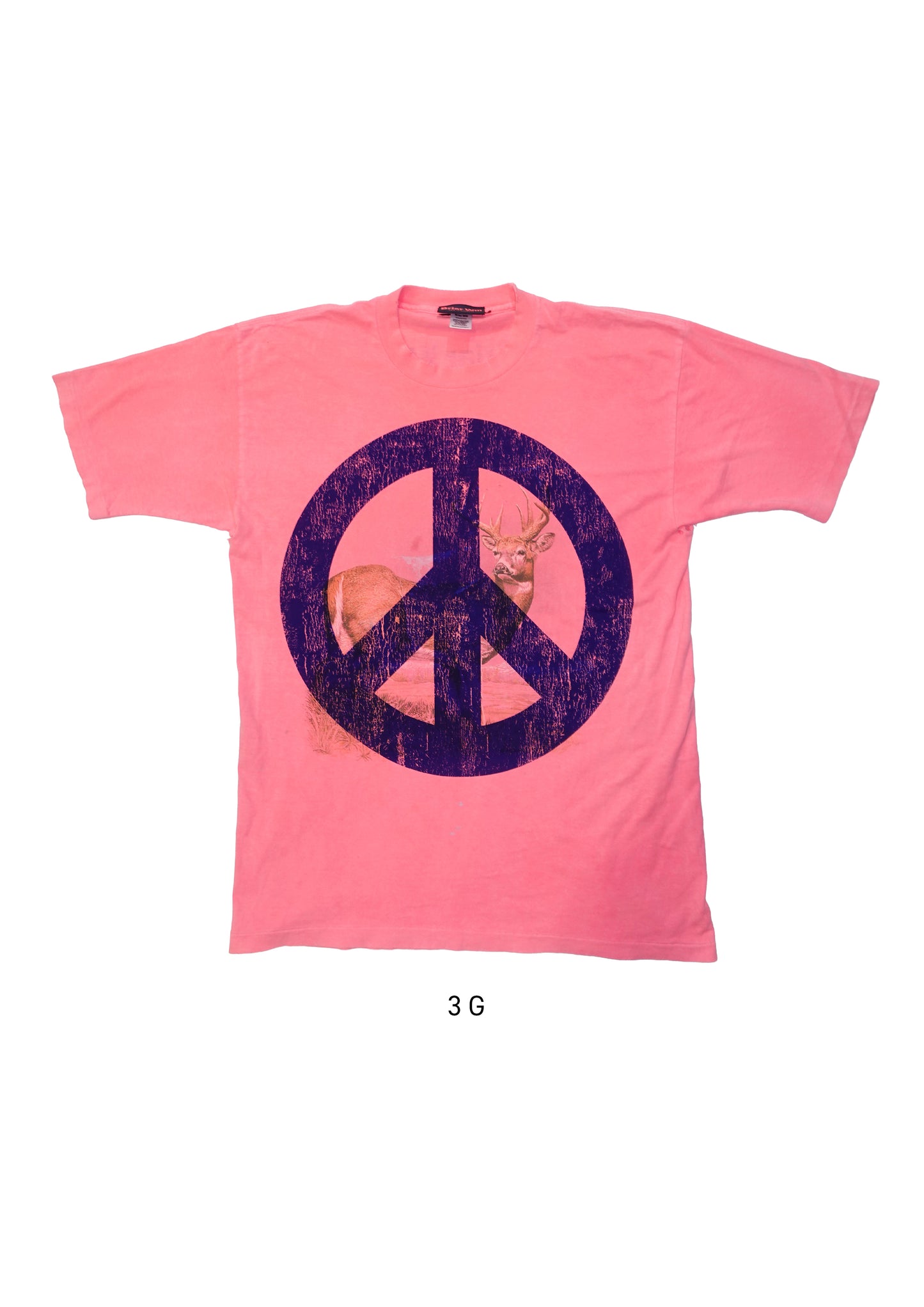 The Peace Tee | Bubblegum