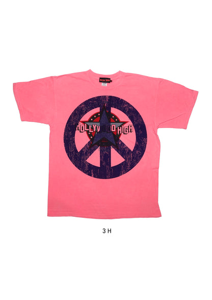 The Peace Tee | Bubblegum
