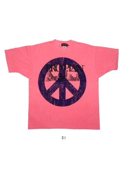The Peace Tee | Bubblegum