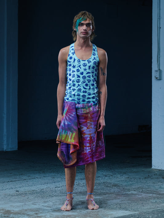The Mania Racerback | Aqua