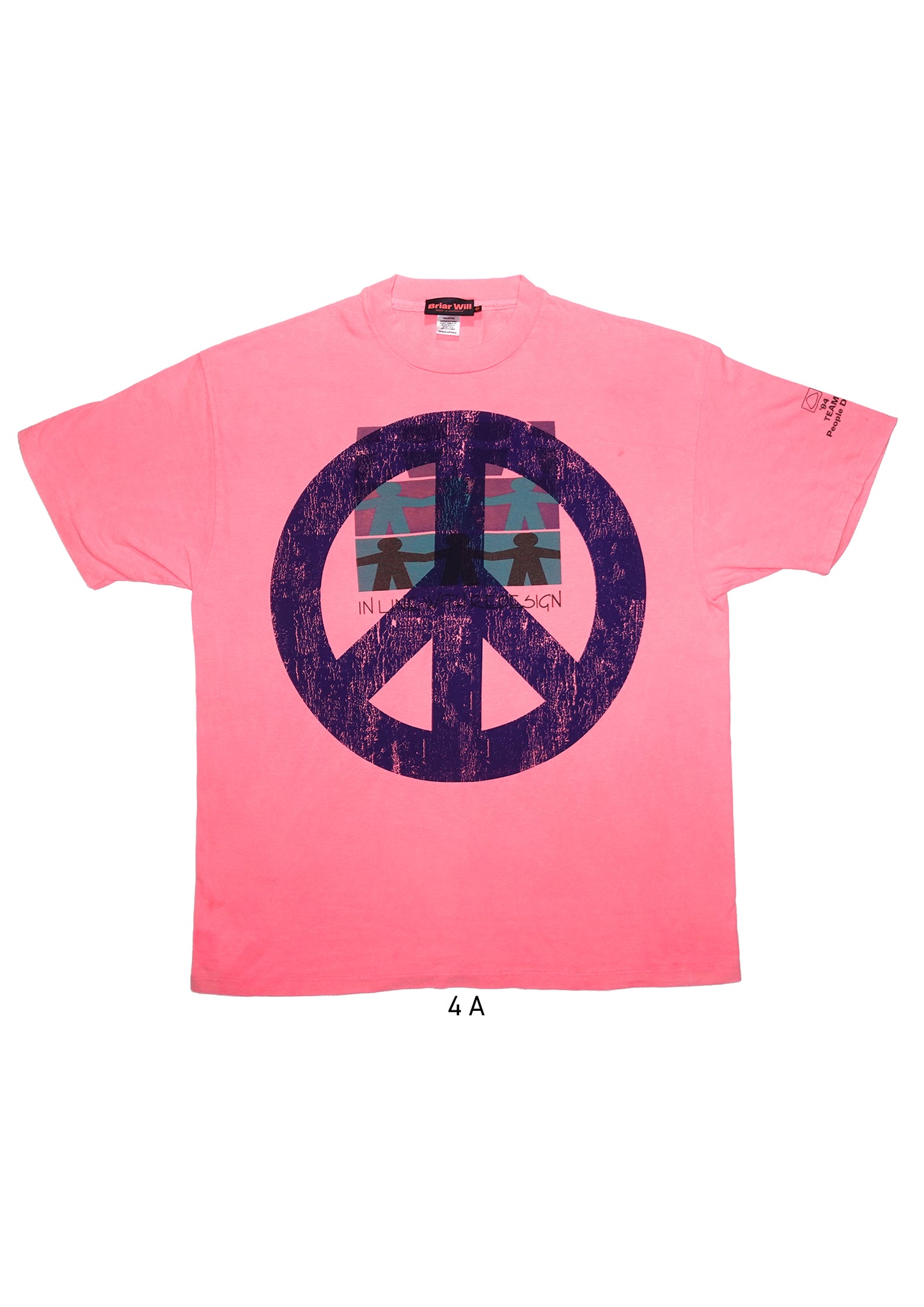 The Peace Tee | Bubblegum