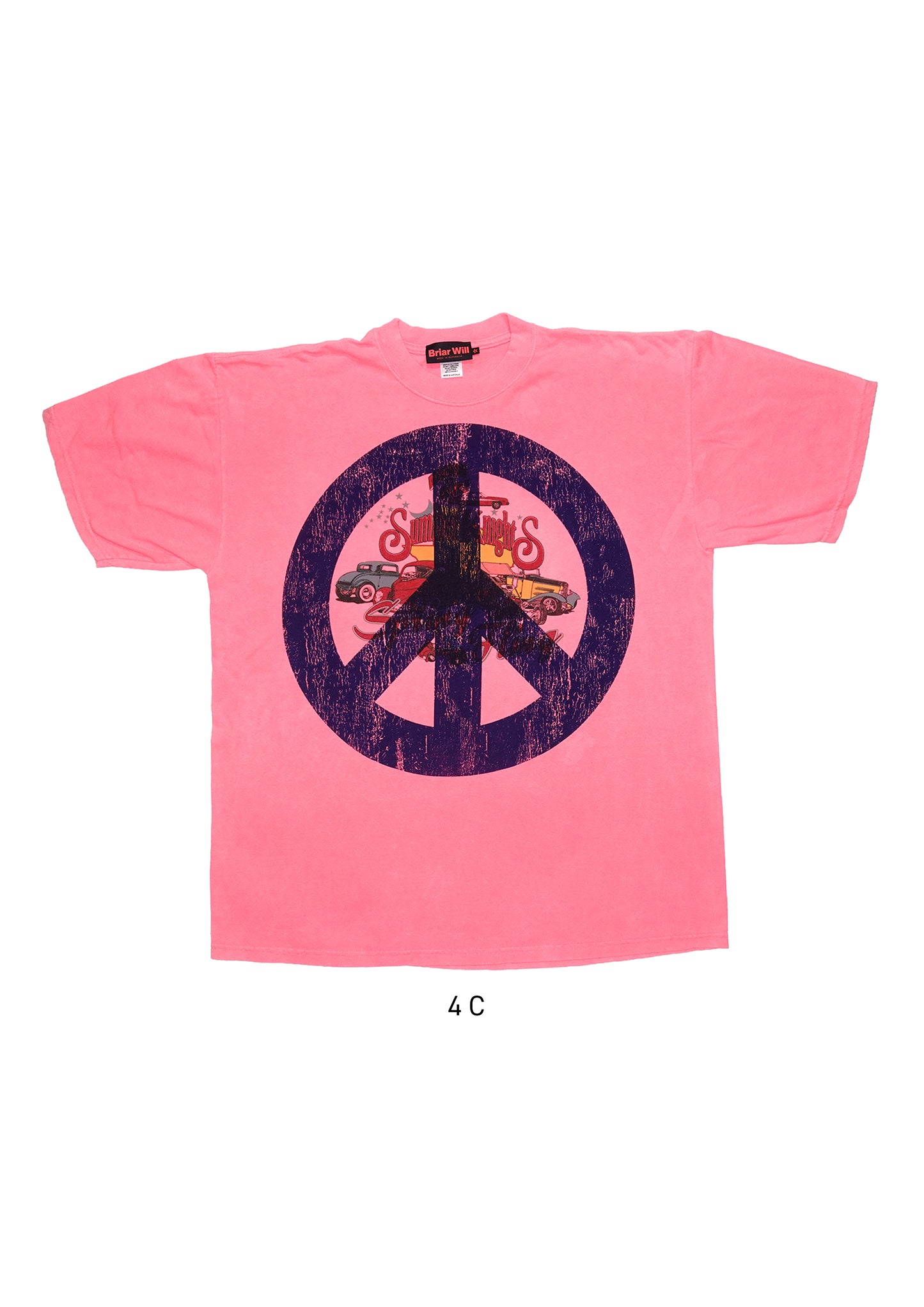 The Peace Tee | Bubblegum