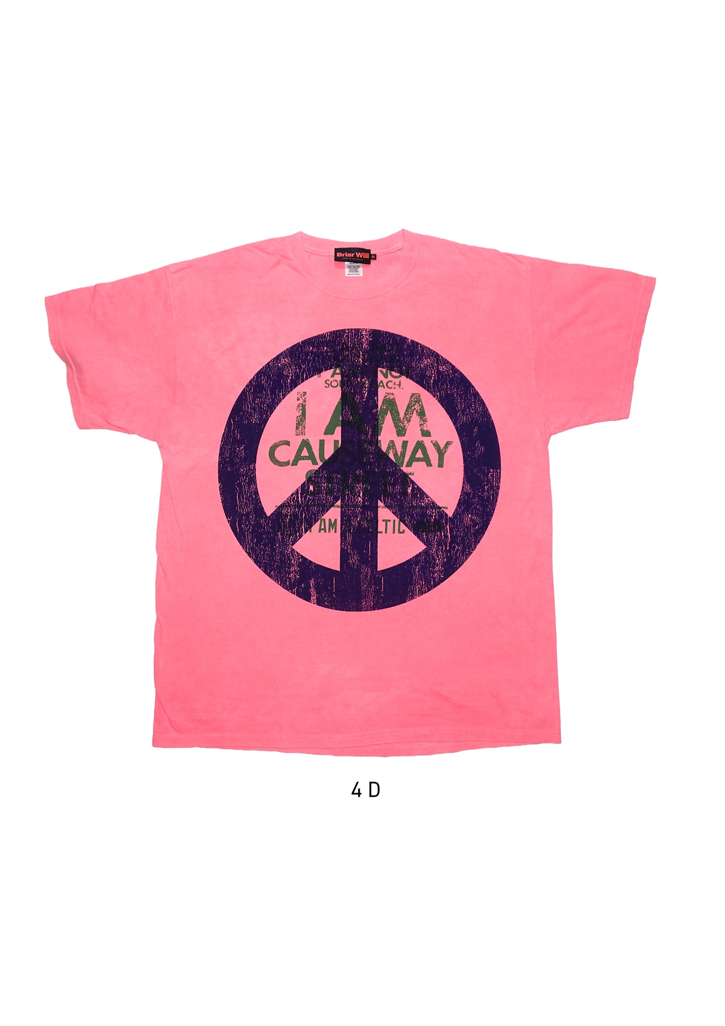 The Peace Tee | Bubblegum
