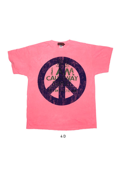 The Peace Tee | Bubblegum