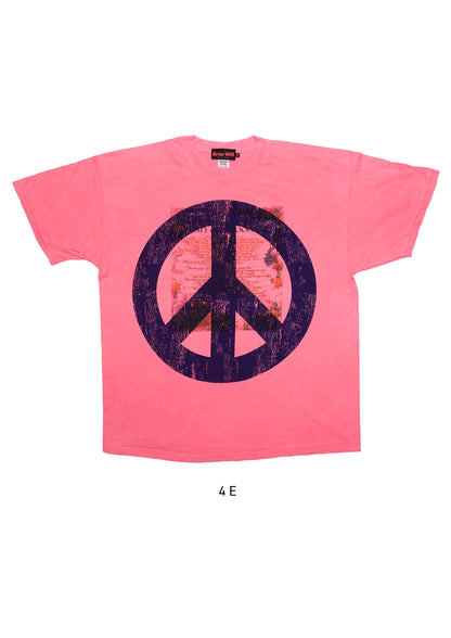 The Peace Tee | Bubblegum