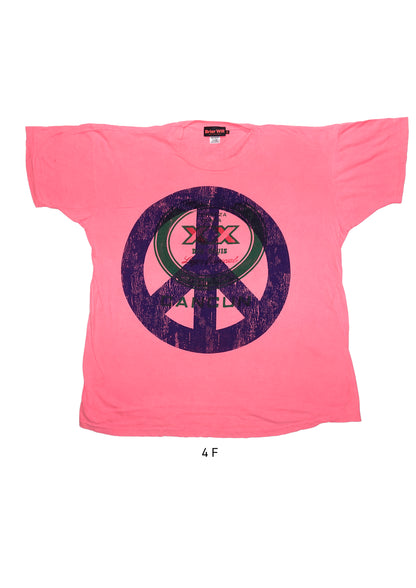 The Peace Tee | Bubblegum