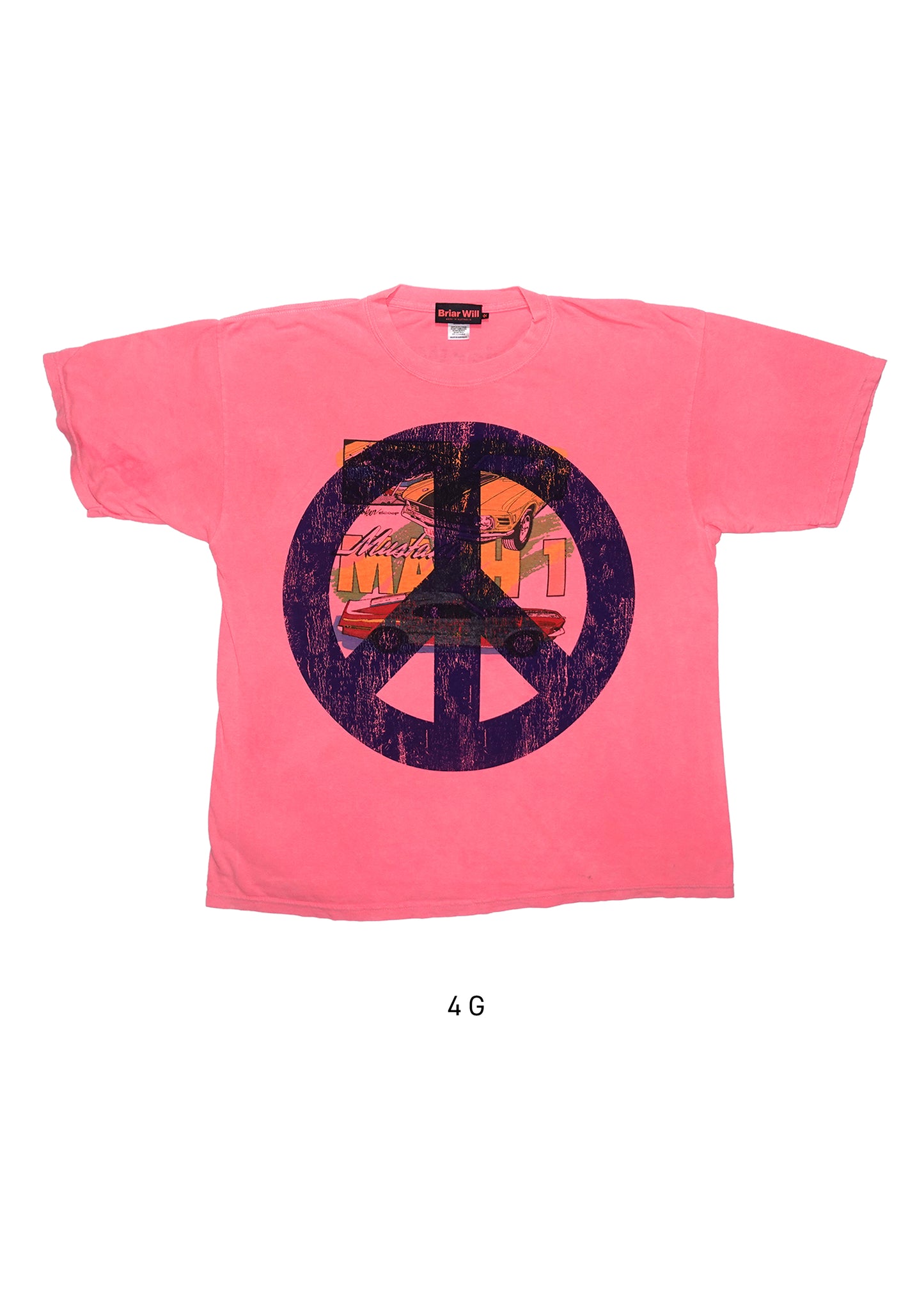 The Peace Tee | Bubblegum