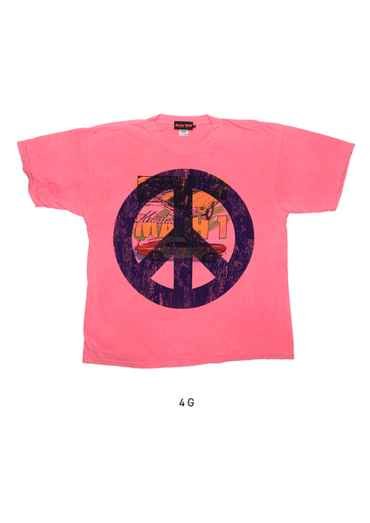 The Peace Tee | Bubblegum