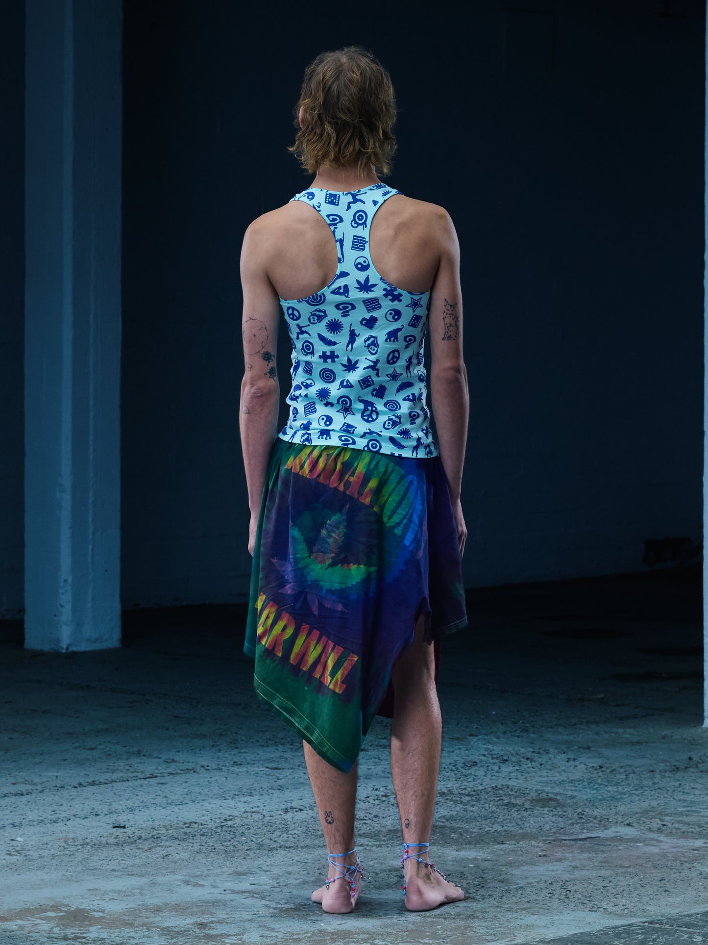 The Mania Racerback | Aqua