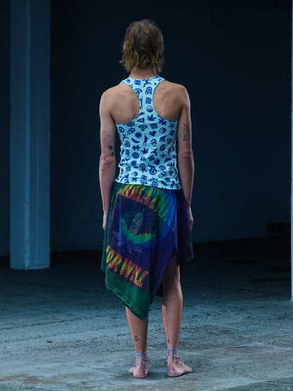 The Mania Racerback | Aqua