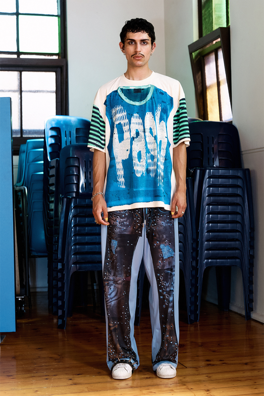 The Stud Tracksuit Pants – Slate