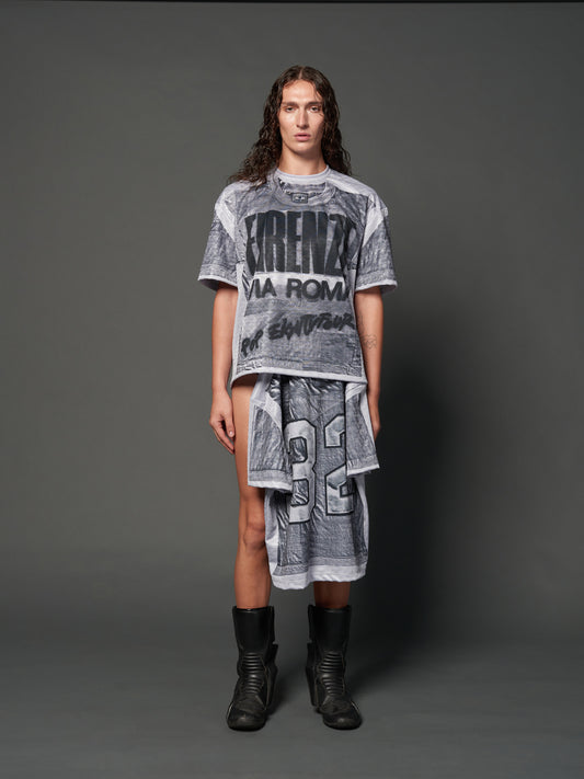 The Firenze T-shirt | Silver